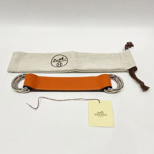 HERMES Romance Scarf Belt SV Metal Fittings Women's Fu [Used A/Good Condition] 20431563