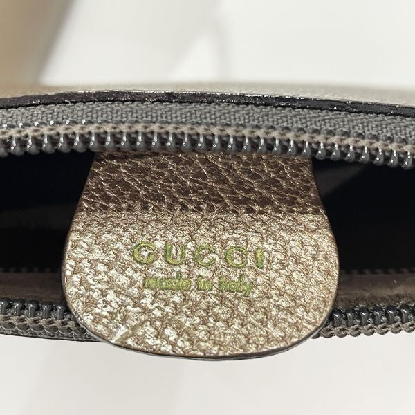 GUCCI グッチ ヴィンテージ バンブー ポーチ付き ワンショルダー レディース ショルダーバッグ 001.2058.1880.0 ブロンズ 【中古B/標準】 20431637