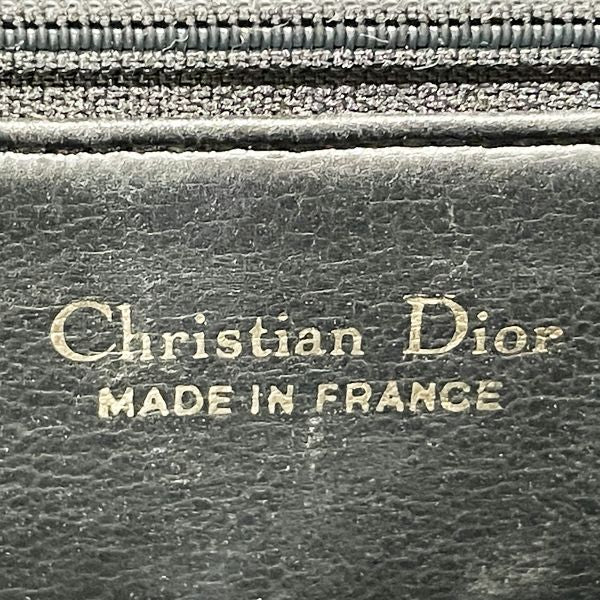 Christian Dior(クリスチャンディオール) CDロゴ 斜め掛け ヴィンテージ ショルダーバッグ レザー レディース【中古B】20230928