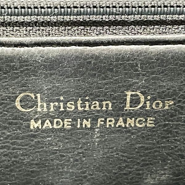 Christian Dior CD Logo Crossbody Vintage Shoulder Bag Leather Women's [Used B] 20230928