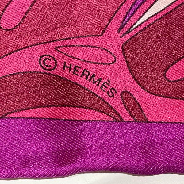 HERMES(エルメス) カレ70 MILLEFLEURS DU MEXIQUE メキシコの花 スカーフ シルク レディース【中古B】20231030