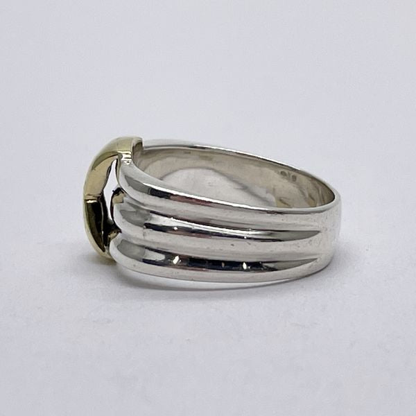 TIFFANY&amp;Co. Tiffany Vintage Combi Silver 925 K18YG Women's Ring Size 11.5 Silver x Gold [Used AB/Slightly Used] 20431677