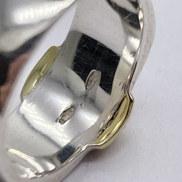 TIFFANY&amp;Co. Tiffany Vintage Combi Silver 925 K18YG Women's Ring Size 11.5 Silver x Gold [Used AB/Slightly Used] 20431677