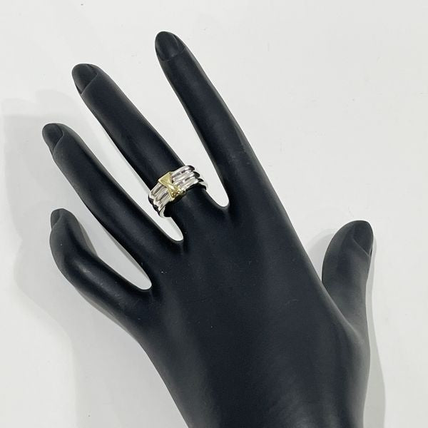 TIFFANY&amp;Co. Tiffany Vintage Combi Silver 925 K18YG Women's Ring Size 11.5 Silver x Gold [Used AB/Slightly Used] 20431677