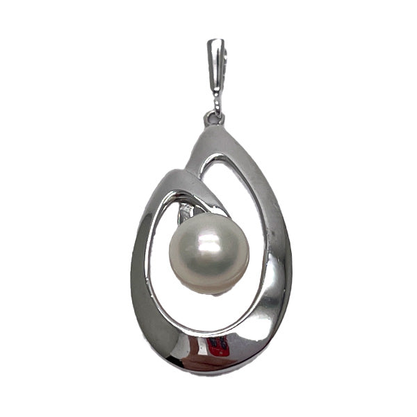 MIKIMOTO Single Pearl Pearl Approx. 5mm Silver Women's Pendant Top [Used AB/Slightly Used] 20431688