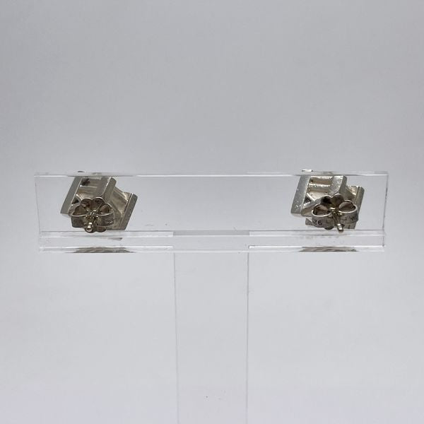 TIFFANY&amp;Co. Tiffany Atlas Cube Silver 925 Women's Earrings Silver [Used B/Standard] 20431694