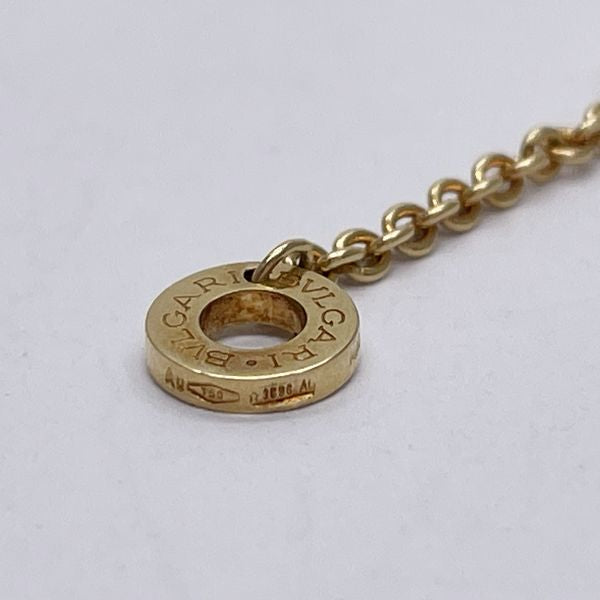BVLGARI B-zero1 Element Swing Drop Necklace K18 Yellow Gold Women's [Used AB] 20231004