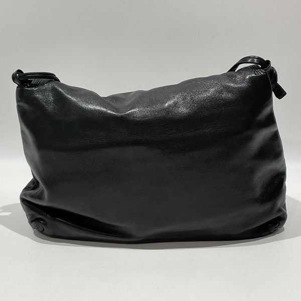 LOEWE Vintage Anagram Nappa Crossbody Women's Shoulder Bag Black [Used AB/Slightly Used] 20432074