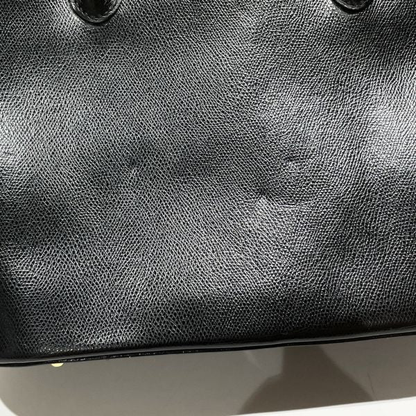 CELINE セリーヌ ヴィンテージ ボリード型 2WAY ロゴ オールド レディース ハンドバッグ ブラック 【中古B/標準】 20432080