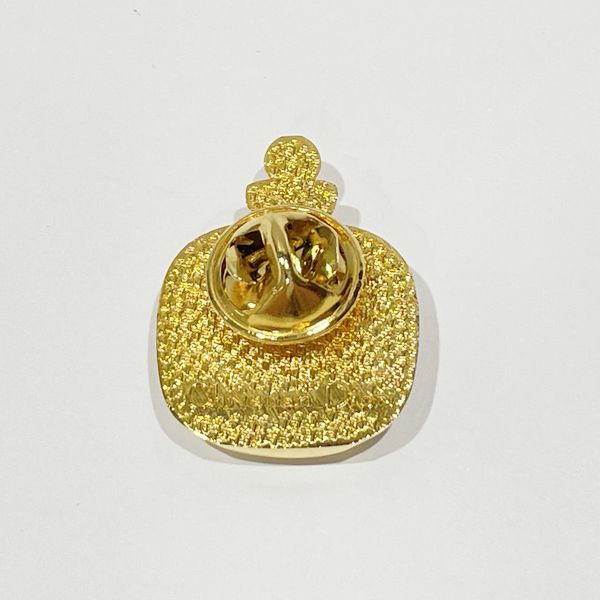 Christian Dior Vintage DUNE Perfume Perfume Bottle Pin GP Women's Brooch Gold [Used B/Standard] 20432092