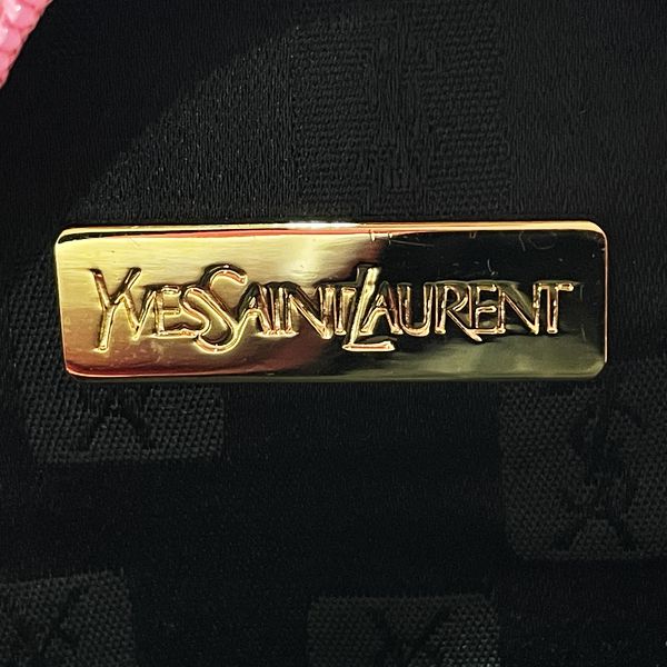 YVES SAINT LAURENT Yves Saint Laurent Vintage YSL Logo Cassandra 绗缝迷你女士手提包 粉色 [二手 B/标准] 20432862