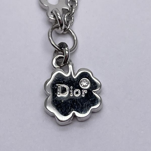 美品 Christian Dior ネックレス ハート 鍵 ペンダント シルバー