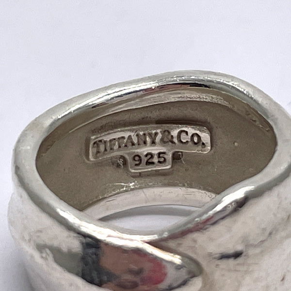 TIFFANY&amp;Co. Tiffany Leaf Motif Silver 925 Women's Ring No. 8 Silver [Used B/Standard] 20432877