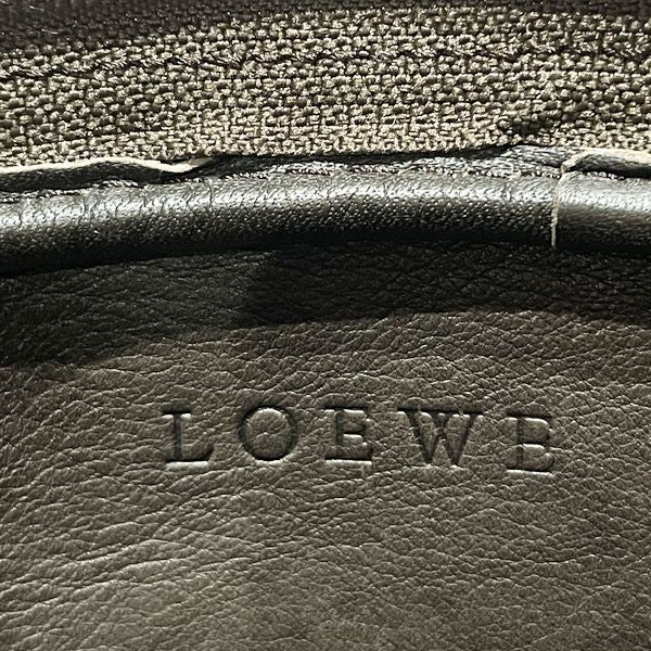 LOEWE Vintage Anagram Crossbody Women's Shoulder Bag Brown [Used B/Standard] 20433264