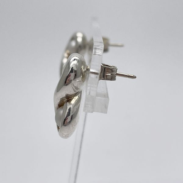 TIFFANY&amp;Co. (Tiffany) Infinity Pearl Earrings Silver 925 Women's [Used B] 20231004