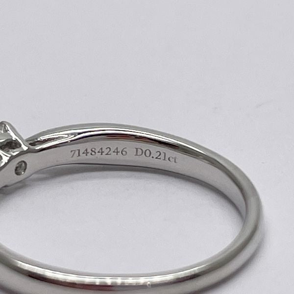 TIFFANY&amp;Co. Harmony 1 D0.21ct No. 10 Ring Pt950 Platinum/Diamond Women's [Used A] 20231004