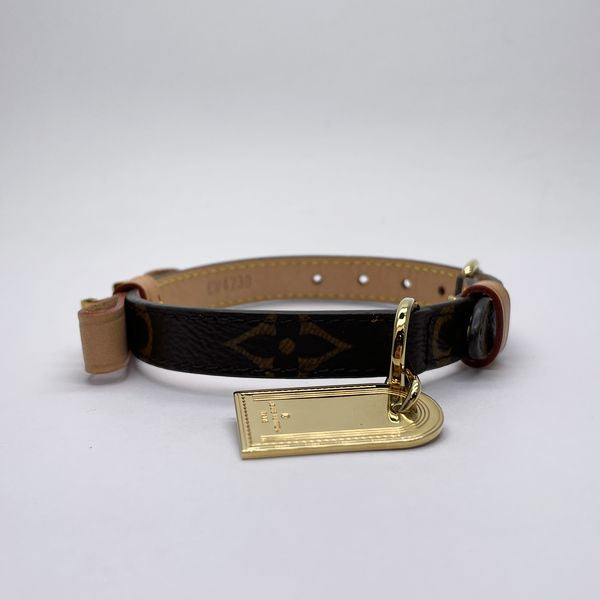 Louis Vuitton Collier Baxter XS Dog Collar Small M58073 Monogram PVC
