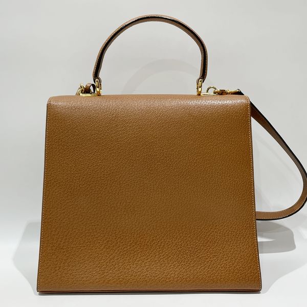 GUCCI Ladylock Top Handle 2WAY 000.2110.0192 Vintage Handbag Leather Women's [Used AB] 20231020