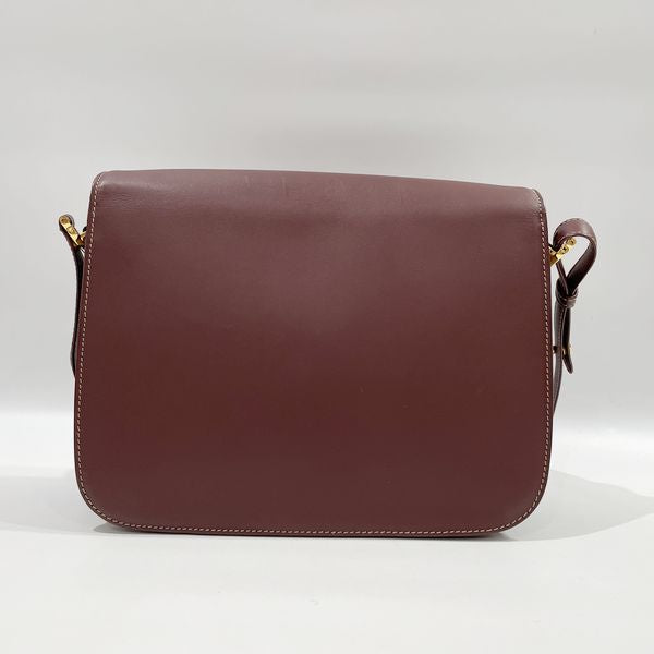 CARTIER Mastline Crossbody Vintage Shoulder Bag Leather Women's [Used AB] 20231020