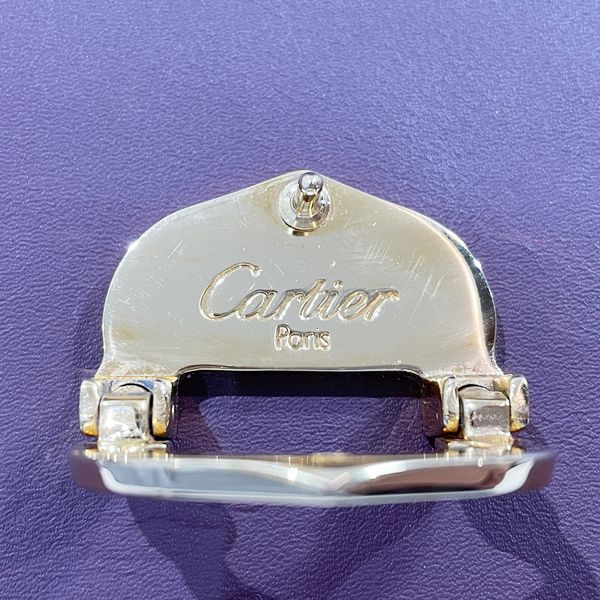 CARTIER Mastline Crossbody Vintage Shoulder Bag Leather Women's [Used AB] 20231020