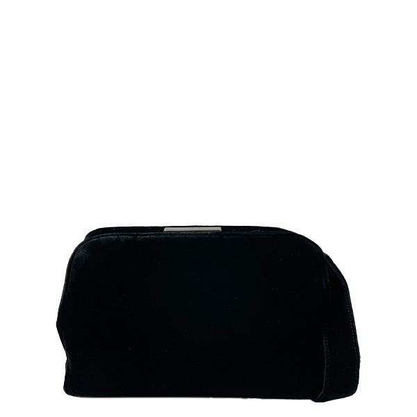 PRADA Logo Plate Clasp Shoulder Bag One Shoulder Women's Shoulder Bag Black [Used AB/Slightly Used] 20434294