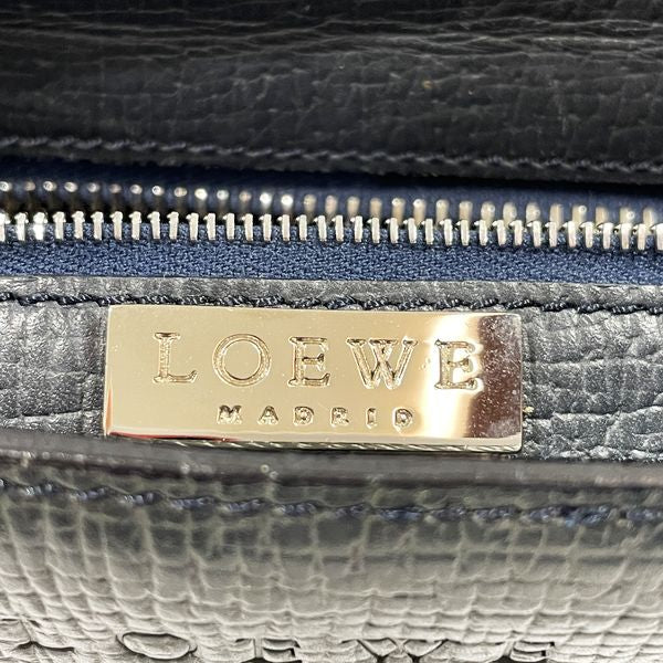 中古B/標準】LOEWE ロエベ ヴィンテージ ロゴ スクエア レディース 