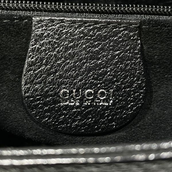 中古B/標準】GUCCI グッチ ヴィンテージ ロゴ スクエア フラップ