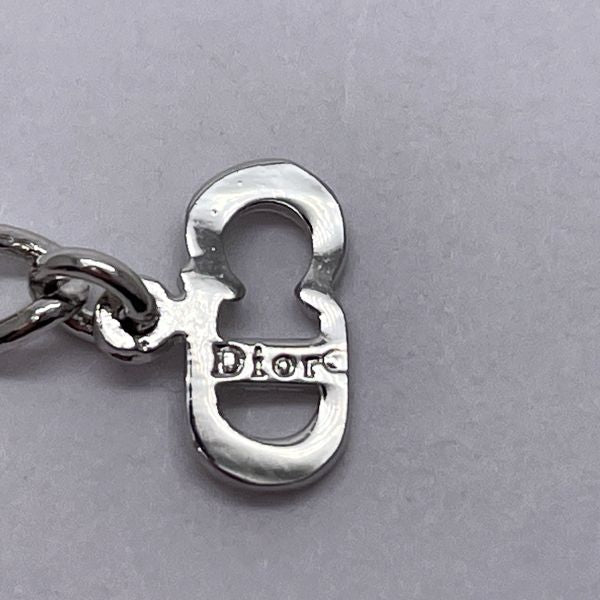 Christian Dior Logo Plate Chain Vintage Bracelet Metal Women's [Used AB] 20231024