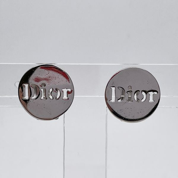 Christian Dior ディオール ロゴ ラウンド イヤリングゴールドアクセサリー