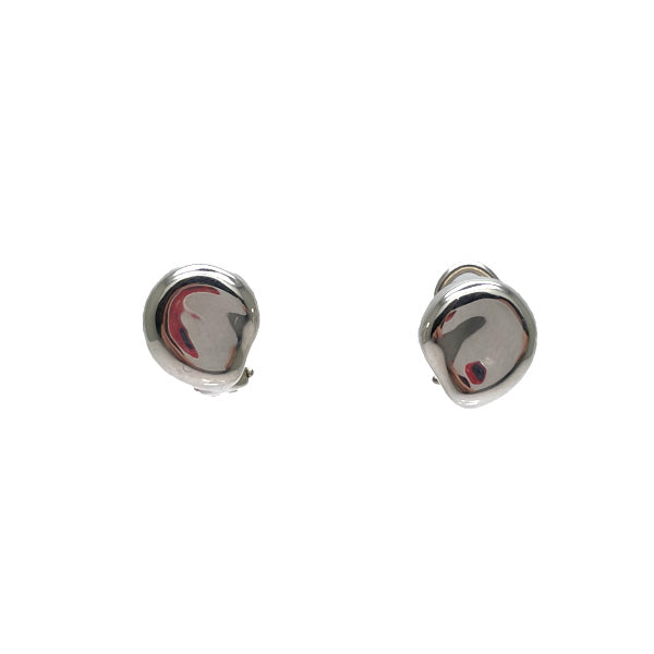 TIFFANY&amp;Co. Elsa Peretti Beans Earrings Silver 925 Women's [Used AB] 20231019