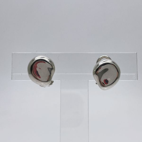 TIFFANY&amp;Co. Elsa Peretti Beans Earrings Silver 925 Women's [Used AB] 20231019