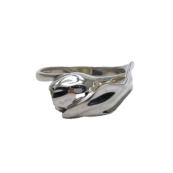 TIFFANY&amp;Co. Tulip No. 28.5 Ring Silver 925 Women's [Used AB] 20231019
