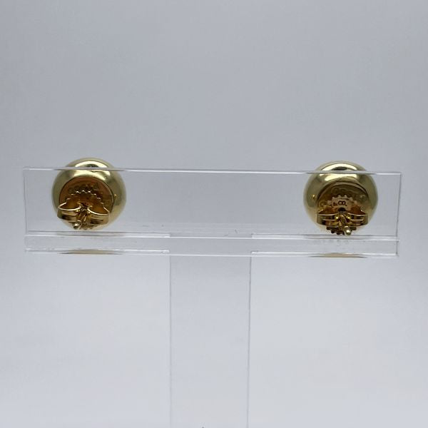 TIFFANY&amp;Co. Dots Ball 6P Diamond Earrings K18 Yellow Gold/Pt950 Platinum Women's [Used AB] 20231019