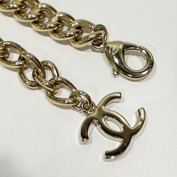 CHANEL Logo Here Mark Chain B22A Women's Choker [Used A/Good Condition] 20434400