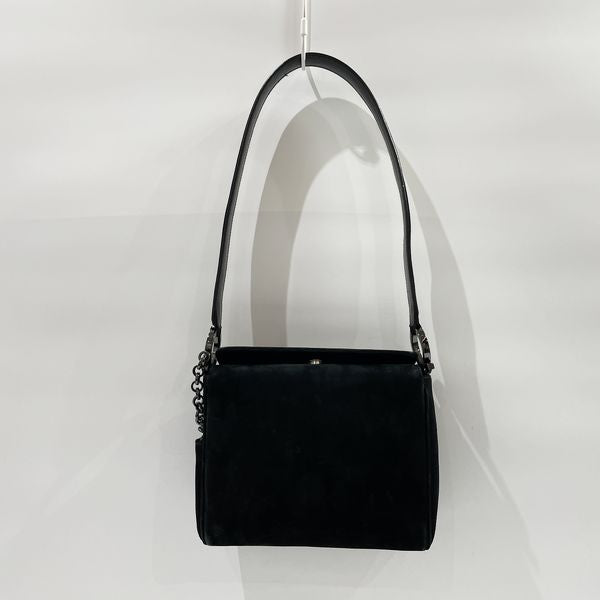 Salvatore Ferragamo Gancini Square Pouch One Shoulder Shoulder Bag Suede/Leather Women's [Used B] 20231008