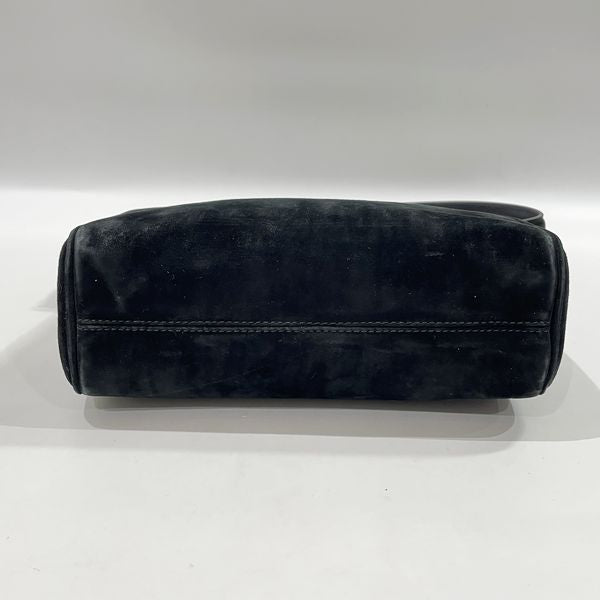 Salvatore Ferragamo Gancini Square Pouch One Shoulder Shoulder Bag Suede/Leather Women's [Used B] 20231008