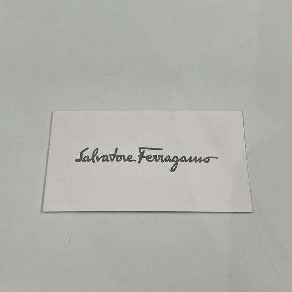 Salvatore Ferragamo Vintage Vara Ribbon 2WAY Vanity 女士手提包 黑色 [二手 B/标准] 20434807