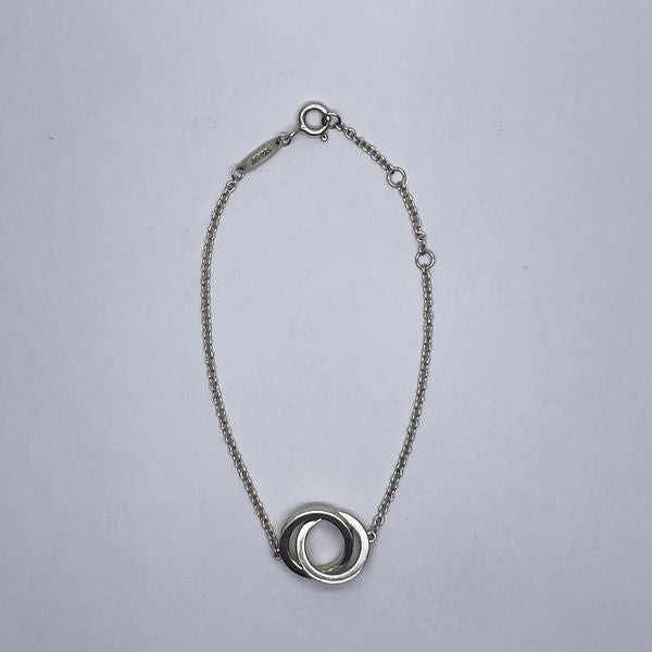 TIFFANY&amp;Co. 1837 Interlocking Bracelet Silver 925 Women's [Used AB] 20231019