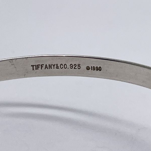 TIFFANY&amp;Co. Heart Ribbon Bangle Silver 925/ Women's [Used AB] 20231019