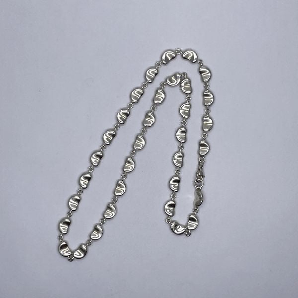 TIFFANY&amp;Co. (Rare) Elsa Peretti Beans Mini 33 Link Vintage Necklace Silver 925 Women's [Used AB] 20231019