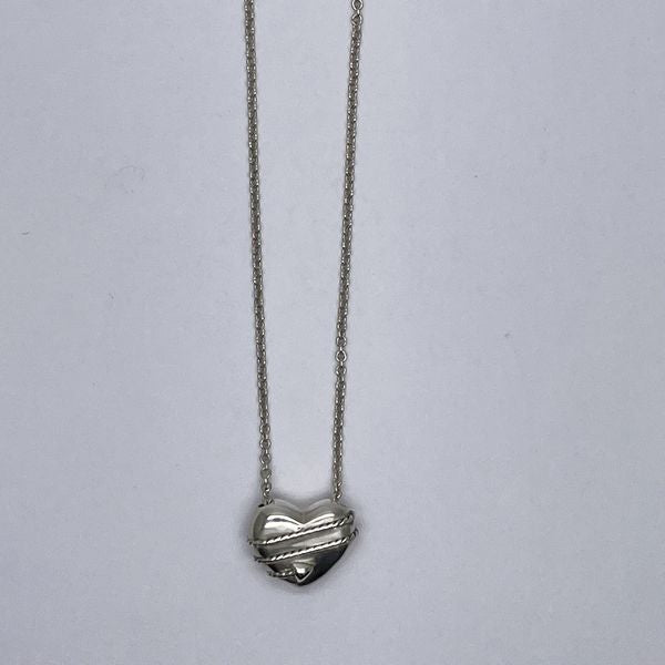 TIFFANY&amp;Co. Heart &amp; Arrow Necklace Silver 925 Women's [Used B] 20231019