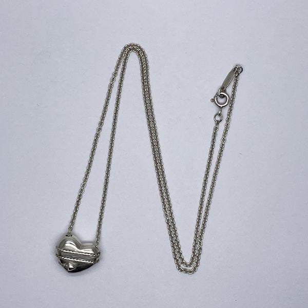 TIFFANY&amp;Co. Heart &amp; Arrow Necklace Silver 925 Women's [Used B] 20231019