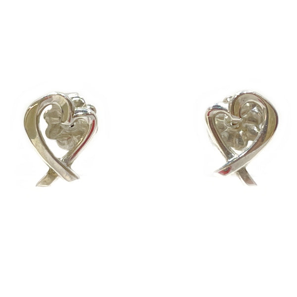 TIFFANY &amp; Co. (Tiffany) Loving Heart Earrings Silver 925 Women's [Used B] 20231104
