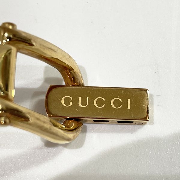 中古B/標準】GUCCI グッチ バングルウォッチ 1Pダイヤ クォーツ シェル レディース 腕時計 1500L20436295