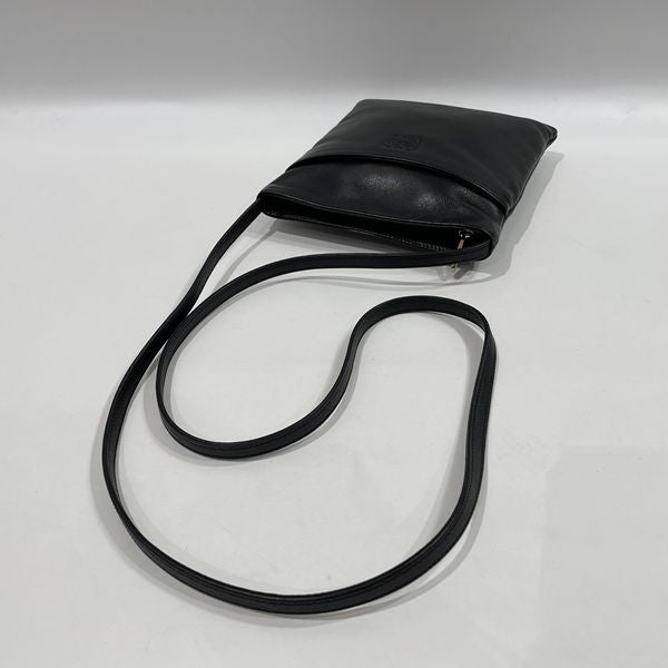 LOEWE Anagram Square Mini Crossbody Vintage Shoulder Bag Leather Women's [Used AB] 20231027