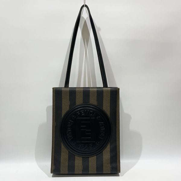 FENDI Pekan Logo Tote Shoulder Vintage Shoulder Bag PVC/Leather Women's [Used AB] 20231026