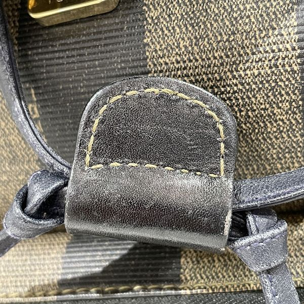 中古B/標準】FENDI フェンディ ヴィンテージ ペカン ストライプ