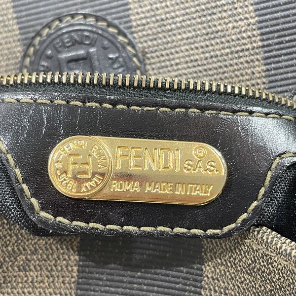 中古B/標準】FENDI フェンディ ヴィンテージ ペカン ストライプ