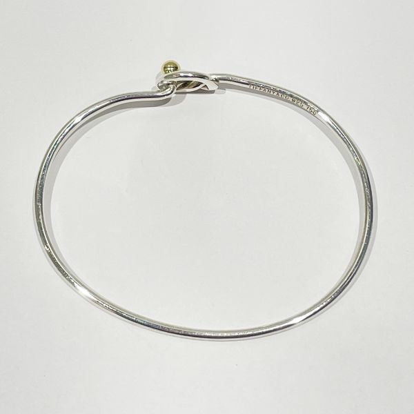TIFFANY&amp;Co. Love Knot Bangle Silver 925/K18 Yellow Gold Women's [Used AB] 20231024