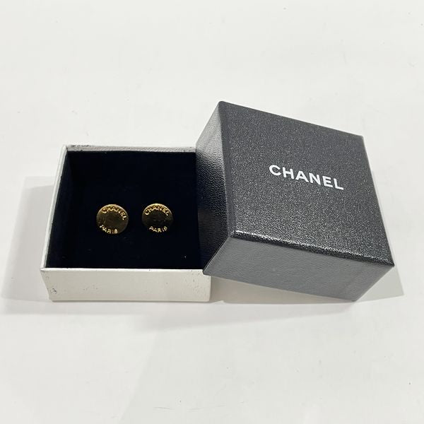 中古B/標準】CHANEL シャネル ヴィンテージ ロゴ ラウンド 98P GP